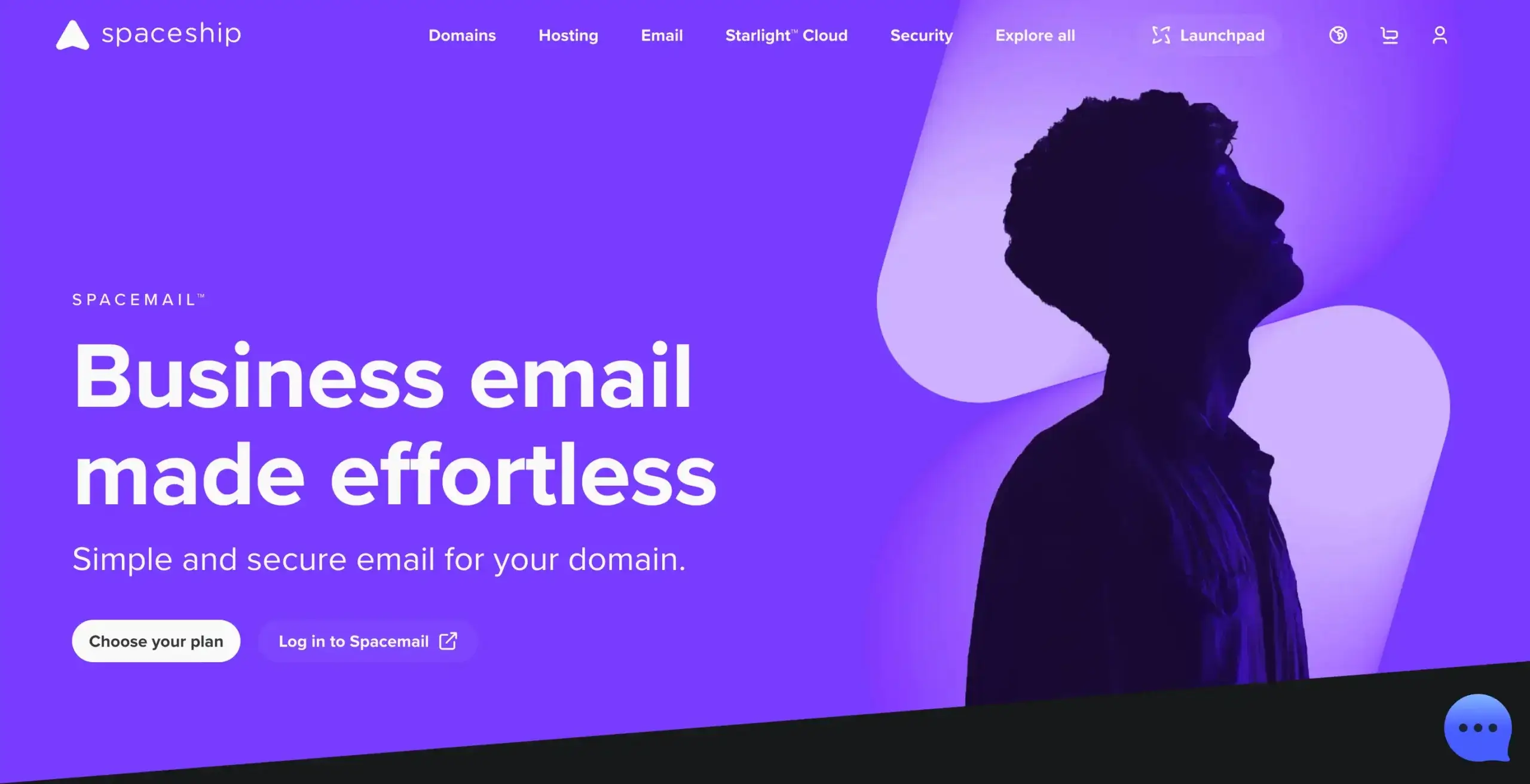 Spacemail: Secure Custom Business Email Service Banner